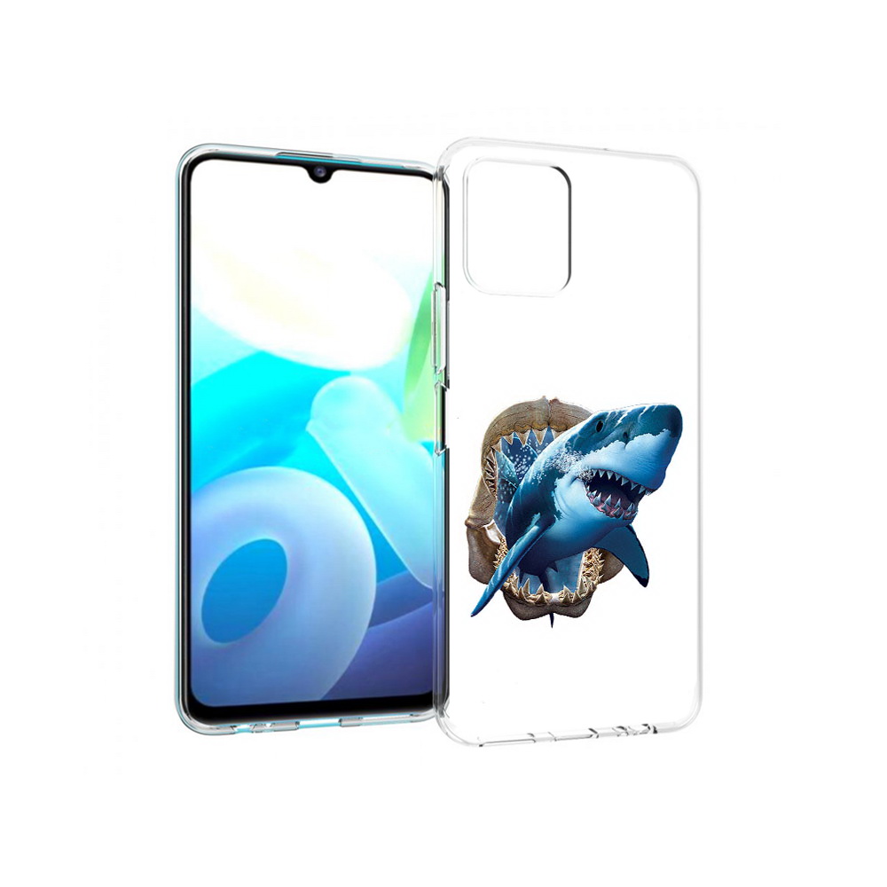 

Чехол MyPads Tocco для Vivo Y15s челюсти (PT224456.390.675), Прозрачный, Tocco