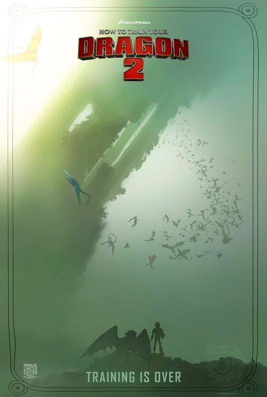 

Постер к мультфильму "Как приручить дракона 2" (How to Train Your Dragon 2) A3