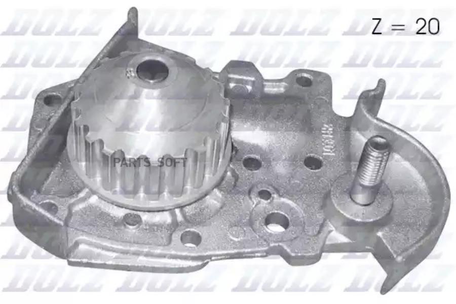 

Помпа, водяной насос RENAULT Logan/Sandero 1.4/1.6L 04->/LADA Largus 8V DOLZ R-135