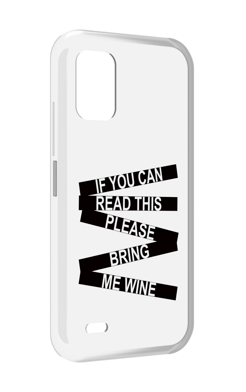 

Чехол MyPads если-ты-можешь-прочитать-это для UMIDIGI Bison GT2 / GT2 Pro, Прозрачный, Tocco