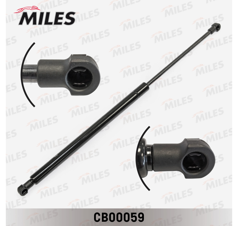 Упор Газовый Miles Cb00059 Daewoo Matiz/Spark / Амортизатор Багажника Miles арт. CB00059