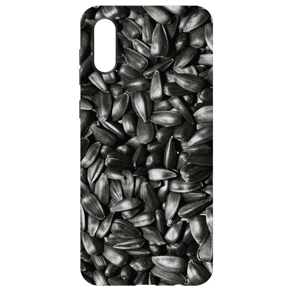

Чехол-накладка Krutoff Soft Case Семечки для Samsung Galaxy A02 (A022), Черный