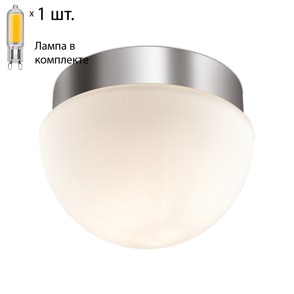 

Потолочный светильник с лампочкой Odeon Light Minkar 2443/1A+Lamps G9