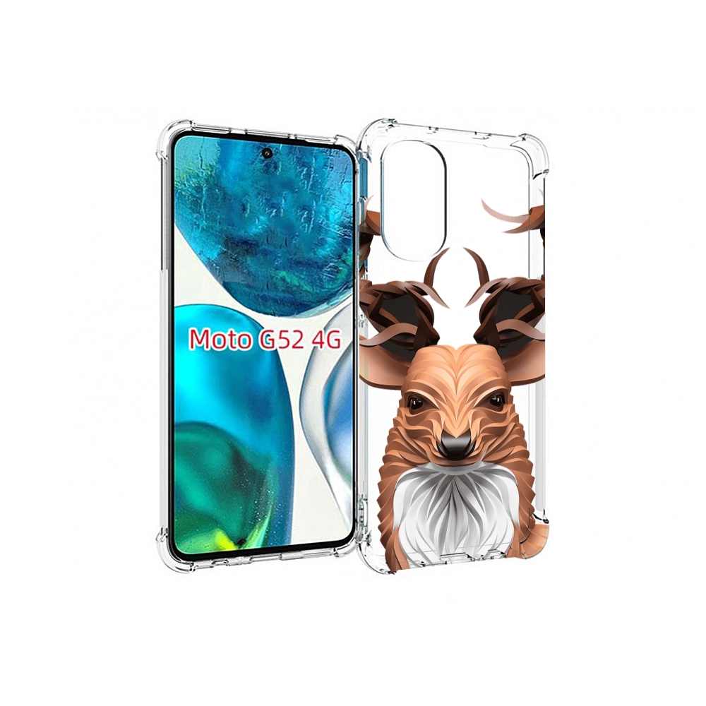 

Чехол MyPads 3D-олень для Motorola Moto G82 / Moto G52, Прозрачный, Tocco