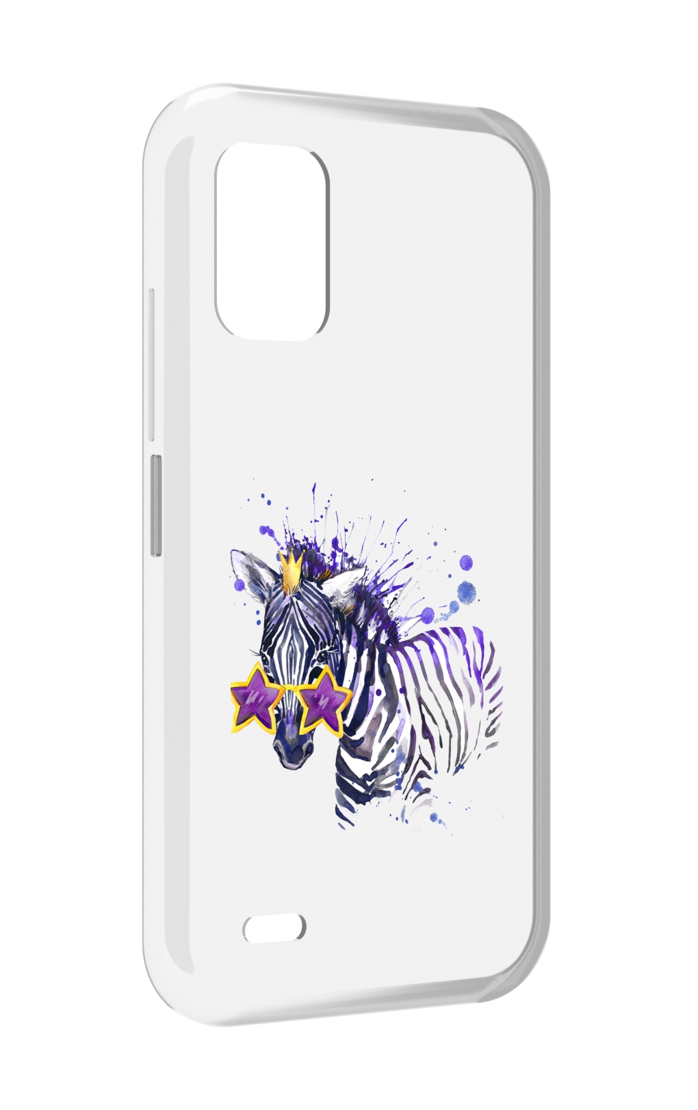 

Чехол MyPads акварельная зебра для UMIDIGI Bison GT2 / GT2 Pro, Прозрачный, Tocco