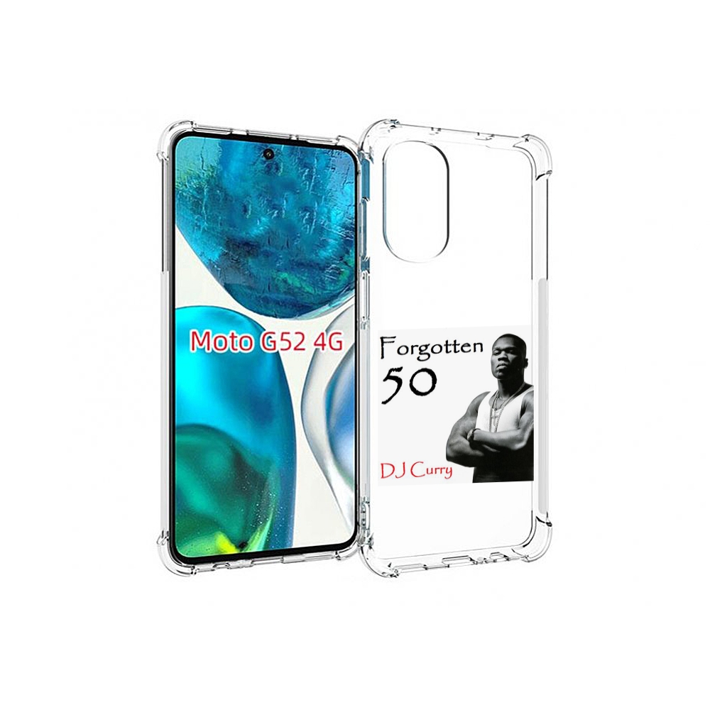 

Чехол MyPads 50 Cent - Forgotten 50 для Motorola Moto G82 / Moto G52, Прозрачный, Tocco