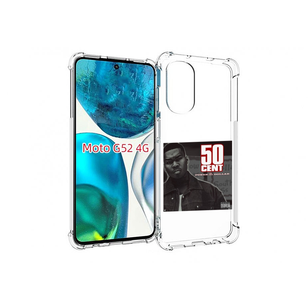 

Чехол MyPads 50 Cent - Power Of The Dollar для Motorola Moto G82 / Moto G52, Прозрачный, Tocco