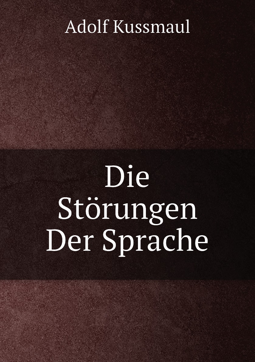 

Die Storungen Der Sprache