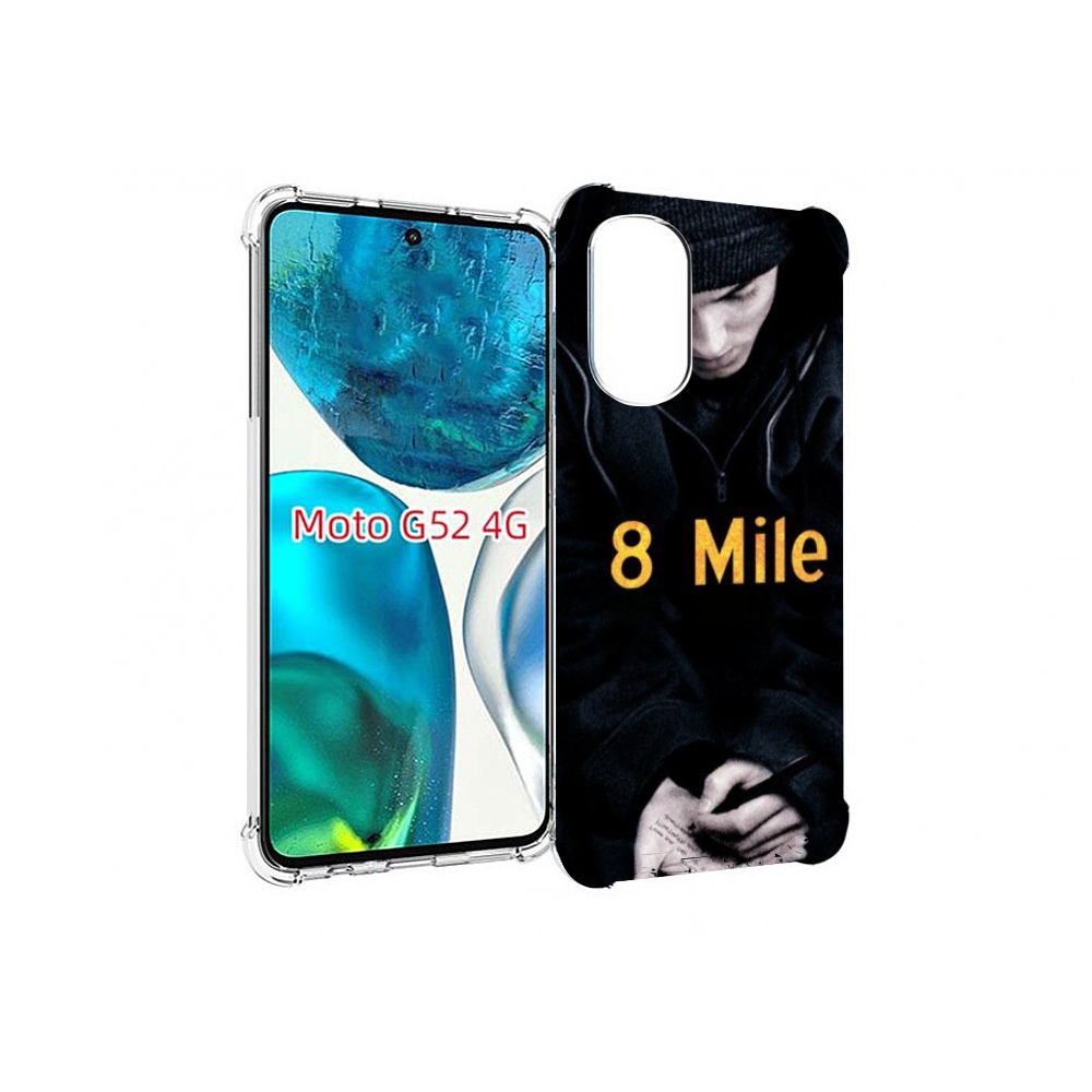 

Чехол MyPads 8 миля для Motorola Moto G82 / Moto G52, Прозрачный, Tocco