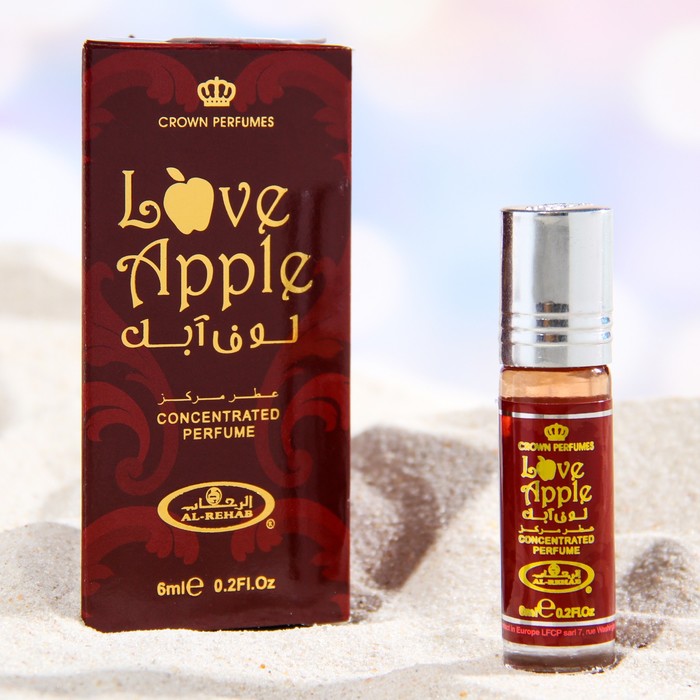 

Масляные духи ролик женские Love Apple, 6 мл