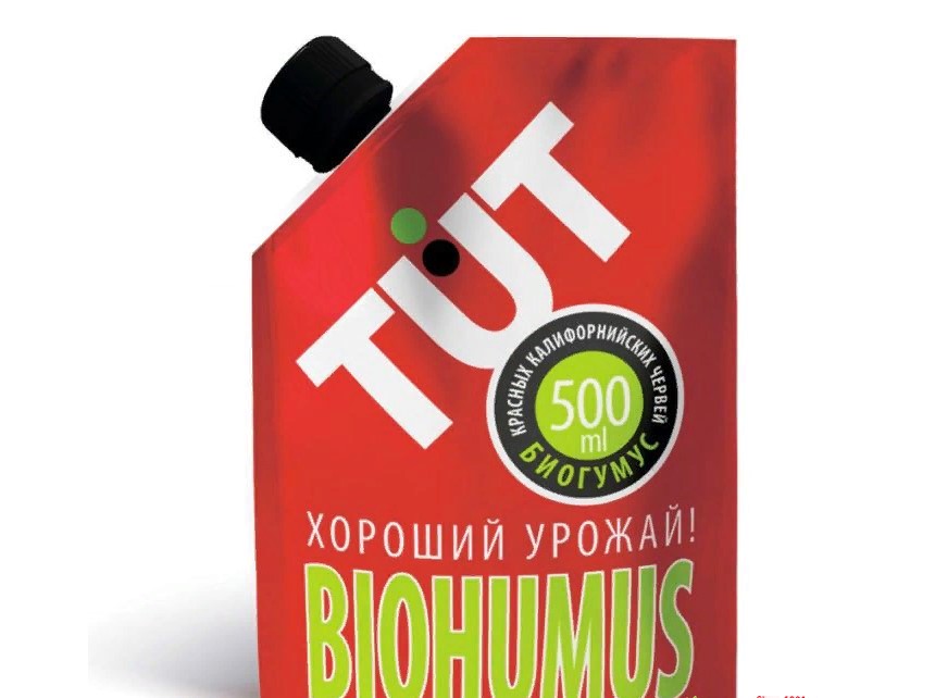 

Биогумус TUT Хороший урожай, 0,5л