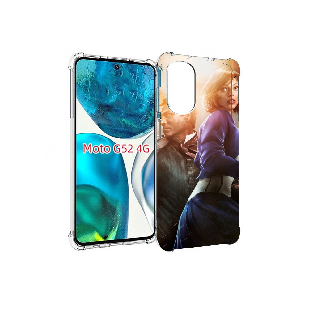 

Чехол MyPads Bioshock Infinite для Motorola Moto G82 / Moto G52, Прозрачный, Tocco