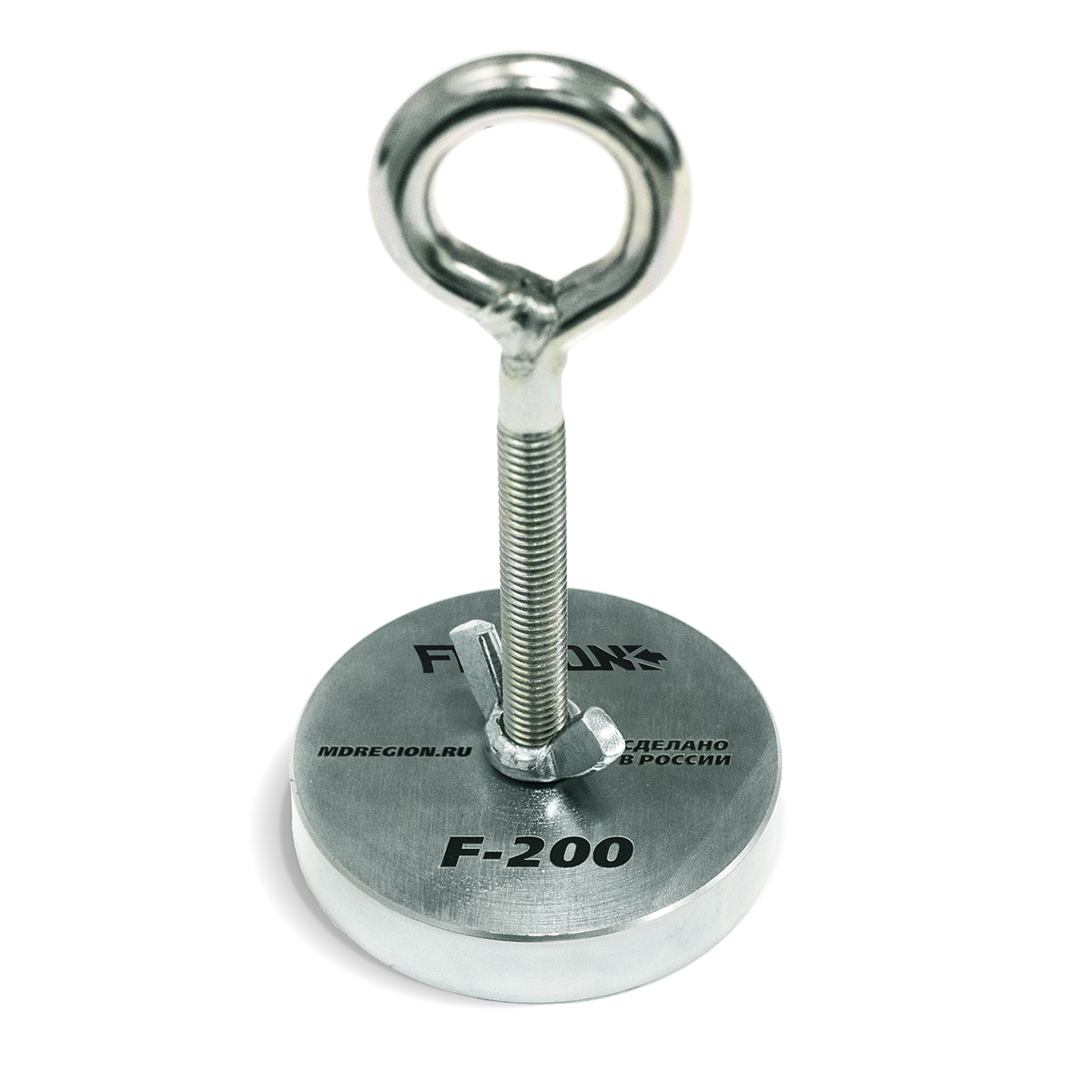 

Магнит поисковый FROTON F=200кг, Серебристый