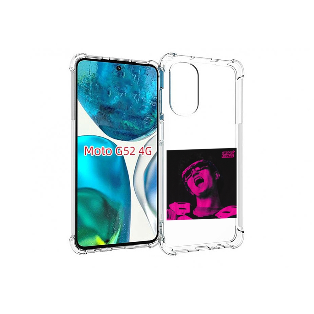 

Чехол MyPads Digital Fantazy GONE для Motorola Moto G82 / Moto G52, Прозрачный, Tocco