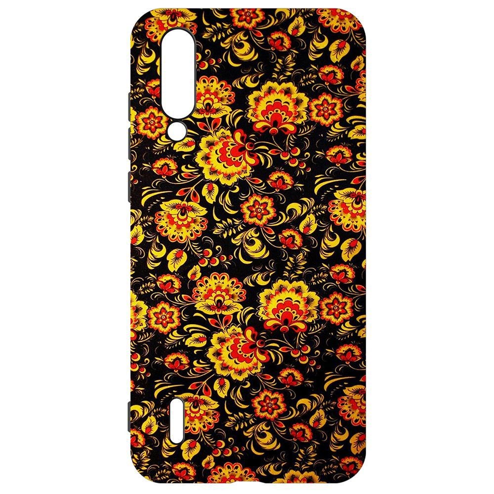 

Чехол-накладка Krutoff Soft Case Хохлома для Xiaomi Mi 9 Lite
