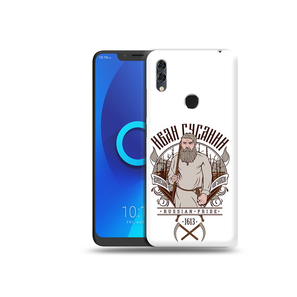 

Чехол MyPads Tocco для Alcatel 5V Иван Сусанин, Прозрачный, Tocco