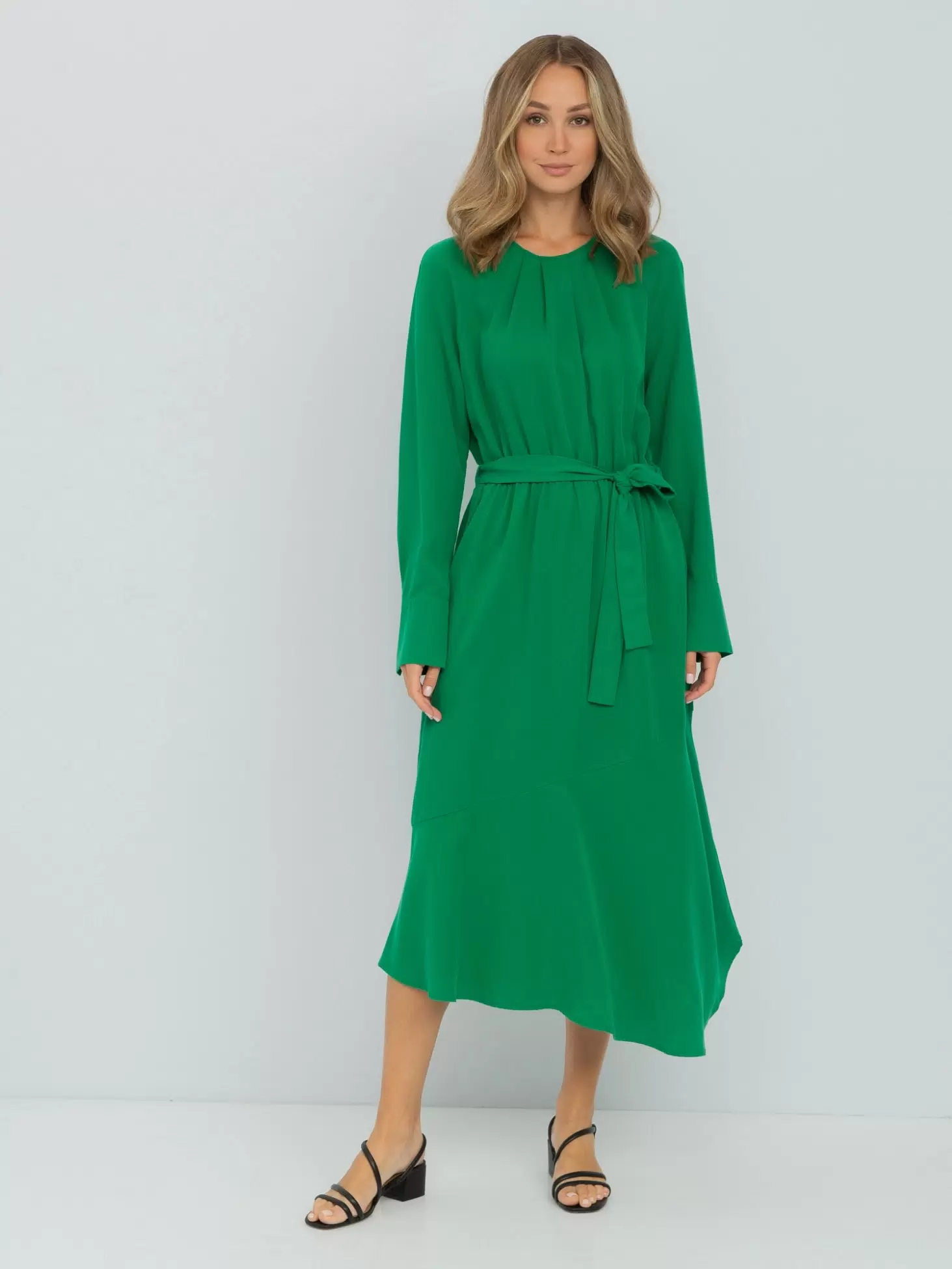 

Платье женское Gerry Weber 180009-31500-50931 зеленое 40, Зеленый, 180009-31500