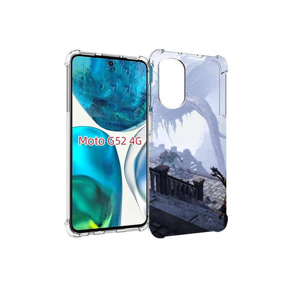 

Чехол MyPads Divinity Original Sin II для Motorola Moto G82 / Moto G52, Прозрачный, Tocco