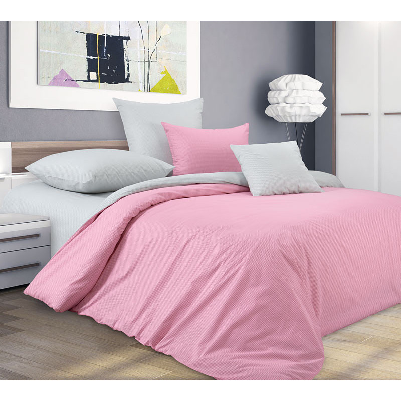 

Наволочки 70х70 перкаль (2шт) Текстура 5 розовый