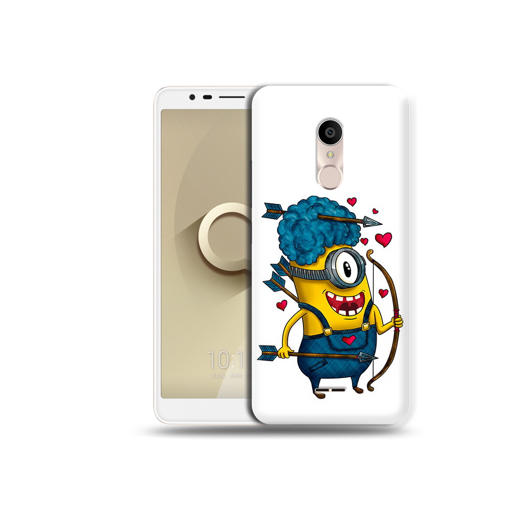 

Чехол MyPads Tocco для Alcatel 3C 5026D Миньон купидон, Прозрачный, Tocco