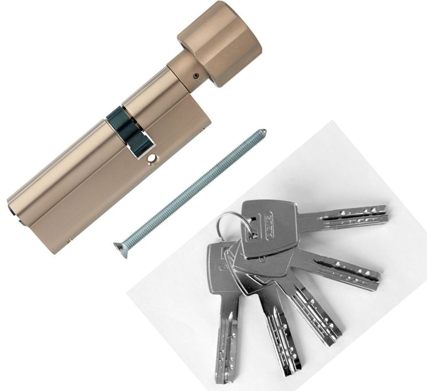 

Европрофильный цилиндр ABUS X12R430 ключ/вертушка 55-30 (85 мм) NI, Серебристый, X12R
