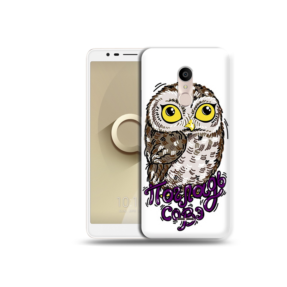 

Чехол MyPads Tocco для Alcatel 3C 5026D Погладь Совэ, Прозрачный, Tocco