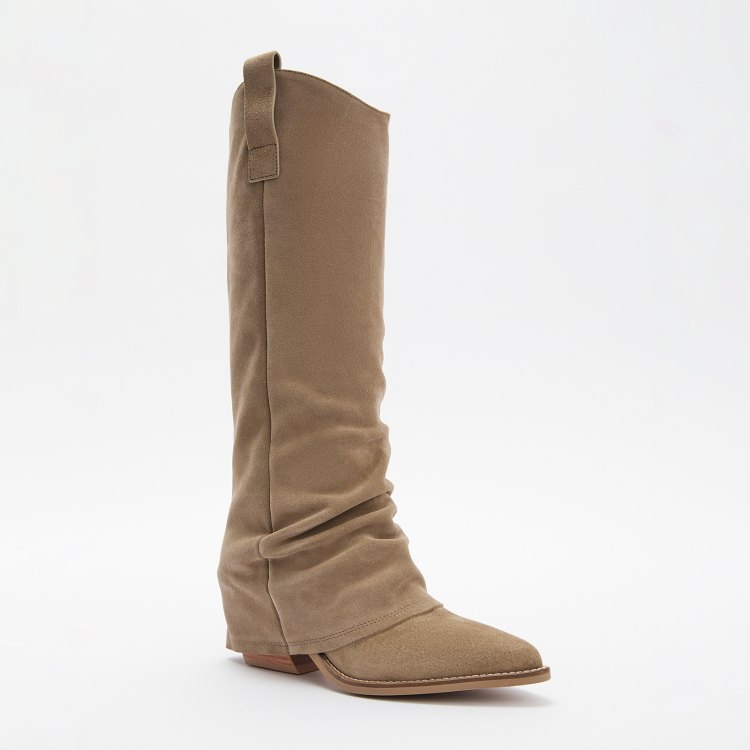 

Сапоги женские Tendance CLF785K-04 бежевые 39 EU, Бежевый, CLF785K-04