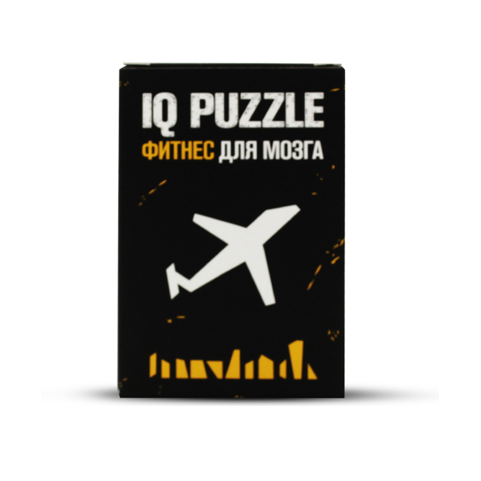 Пазл IqGeek, IQ PUZZLE, Самолет, 11 деталей