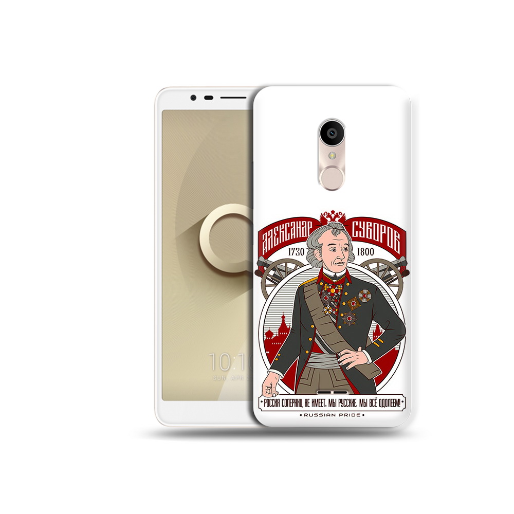 

Чехол MyPads Tocco для Alcatel 3C 5026D Суворов, Прозрачный, Tocco