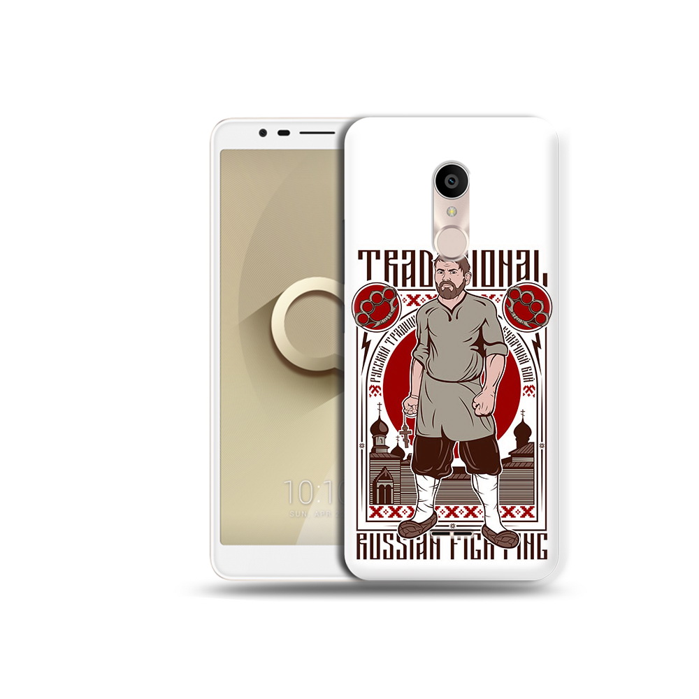 

Чехол MyPads Tocco для Alcatel 3C 5026D Традициональный мужчина, Прозрачный, Tocco