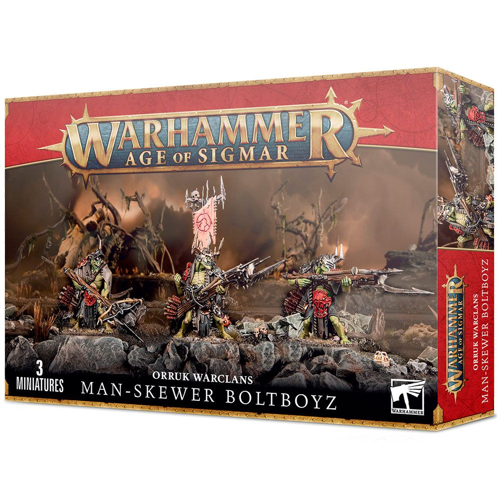 фото Warhammer age of sigmar: orruk warclans - man-skewer boltboyz games workshop