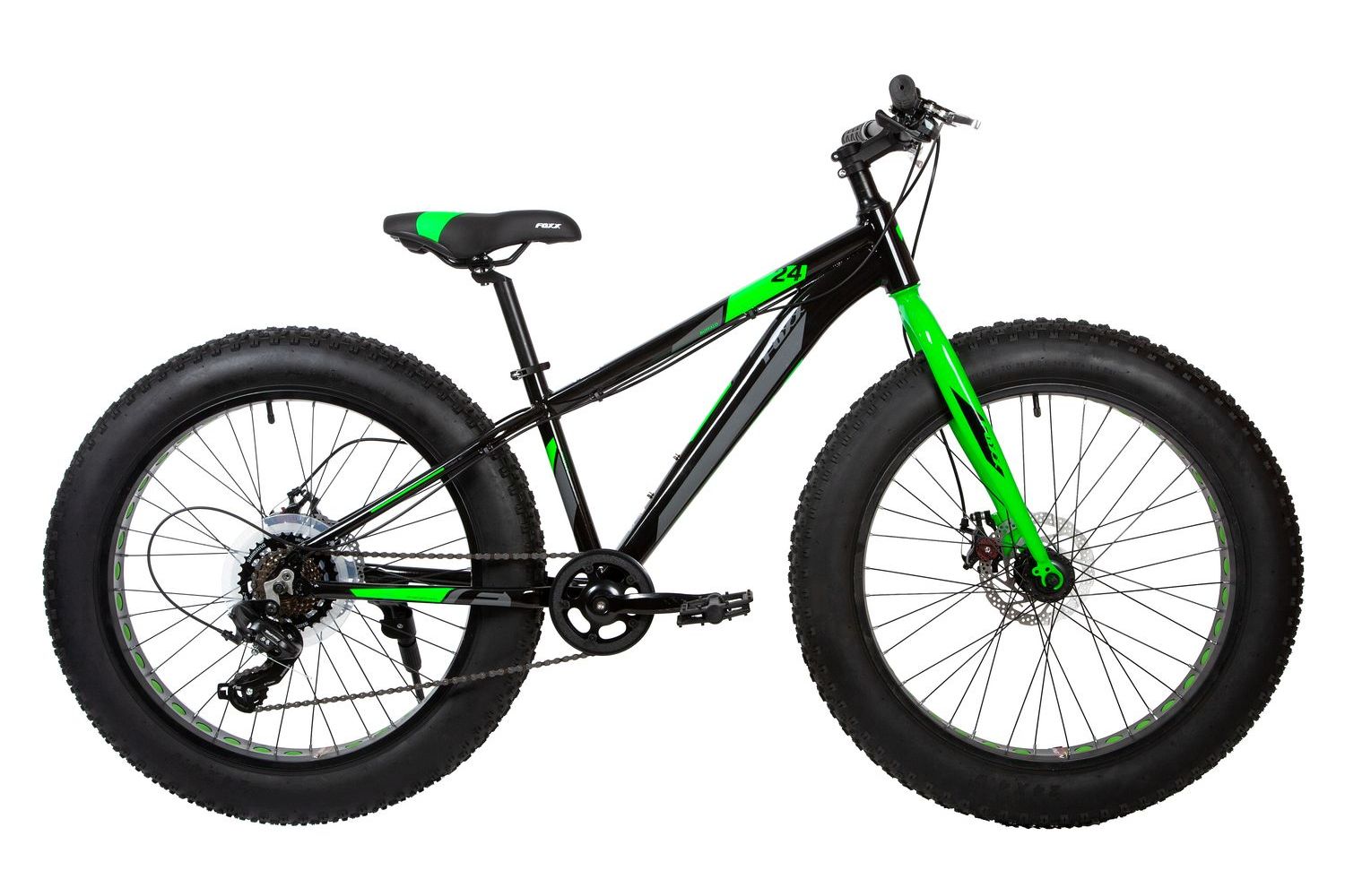 Велосипед Foxx Buffalo 24 2021 13 черный рост 130-145 3399000₽