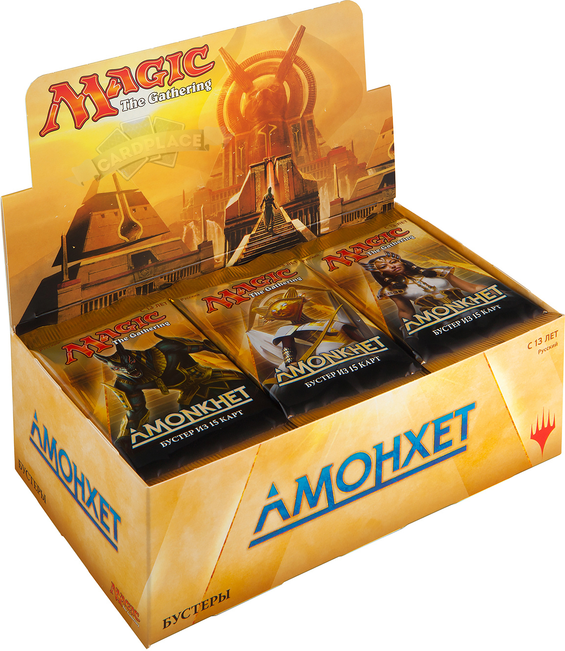 

Mtg: дисплей бустеров издания амонхет на русском языке, Разноцветный