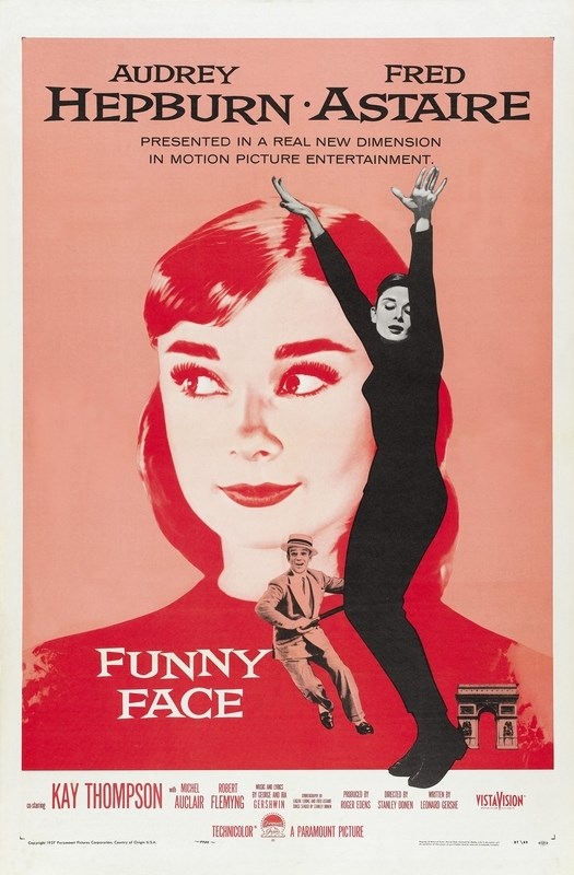

Постер к фильму "Забавная мордашка" (Funny Face) Оригинальный 68,6x104,1 см