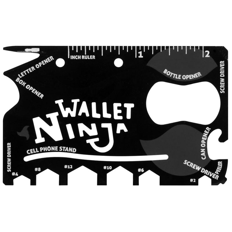 

Китай Мультитул Wallet Ninja (18 в 1)