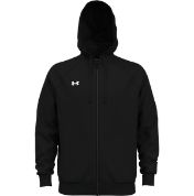 

Толстовка мужская Under Armour UA Rival Fleece FZ Hoodie черная SM, Черный, UA Rival Fleece FZ Hoodie