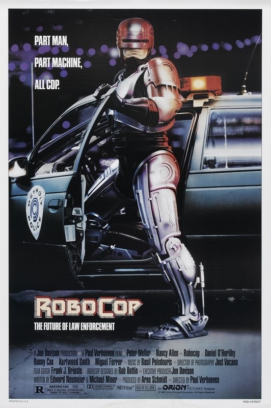 

Постер к фильму "Робокоп" (RoboCop) 50x70 см