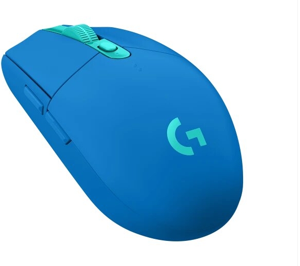 Беспроводная мышь Logitech G304 Lightspeed синий (910-006016)