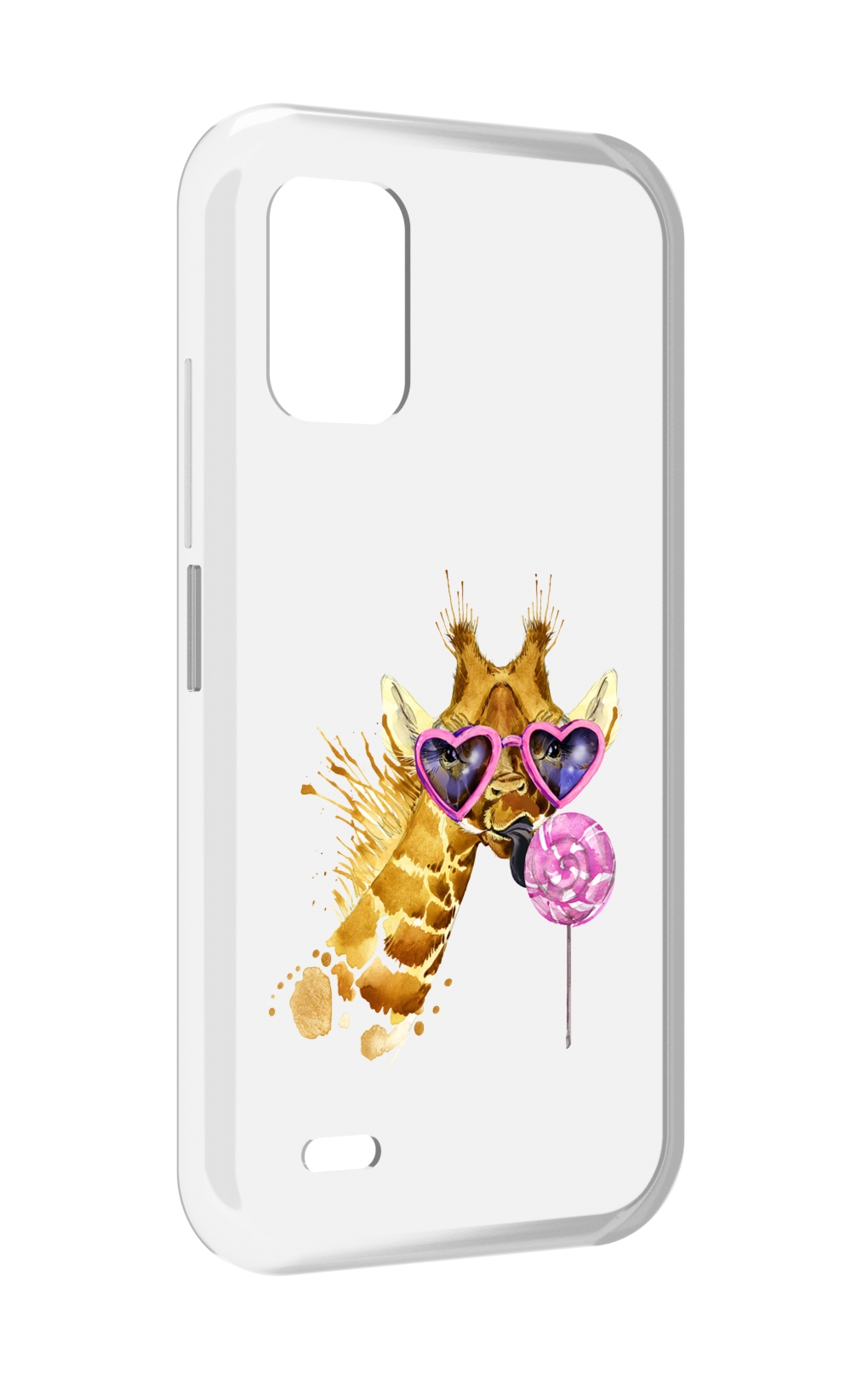 

Чехол MyPads акварельный жираф для UMIDIGI Bison GT2 / GT2 Pro, Прозрачный, Tocco