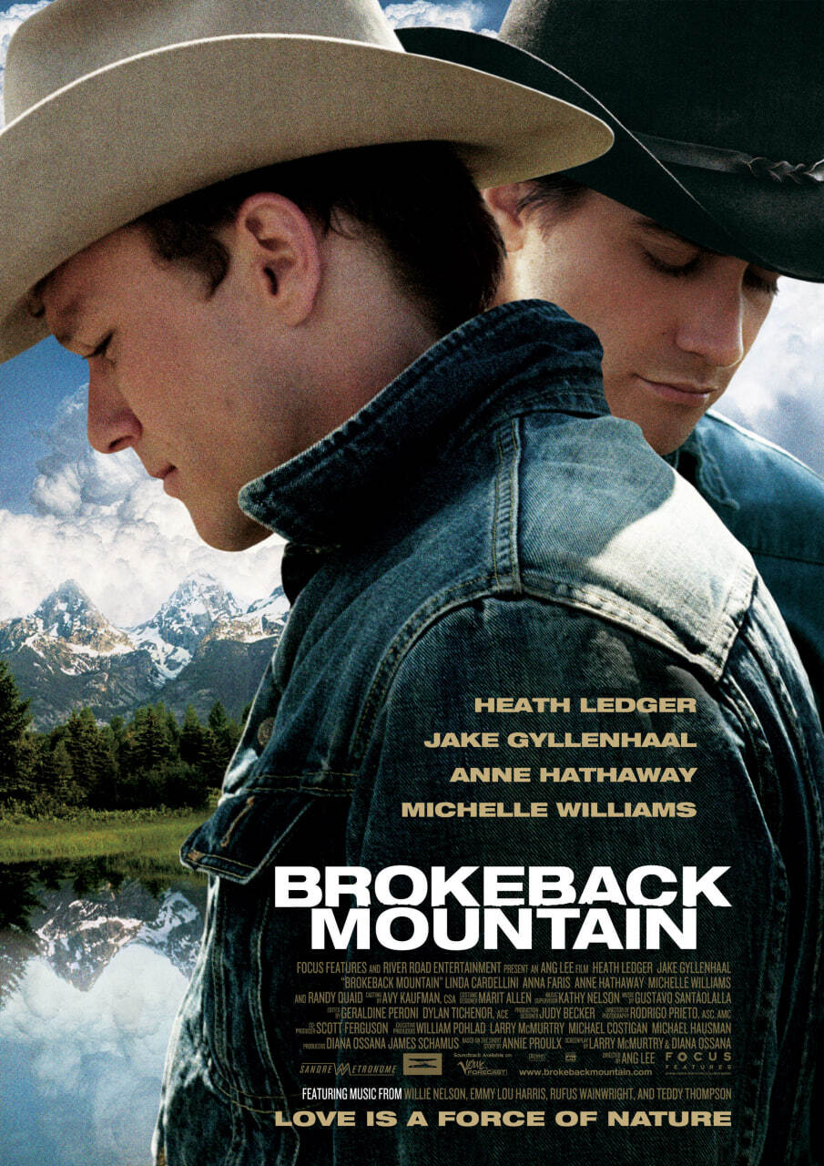 

Постер к фильму "Горбатая гора" (Brokeback Mountain) Оригинальный 68,6x101,6 см