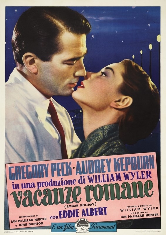 

Постер к фильму "Римские каникулы" (Roman Holiday) A3