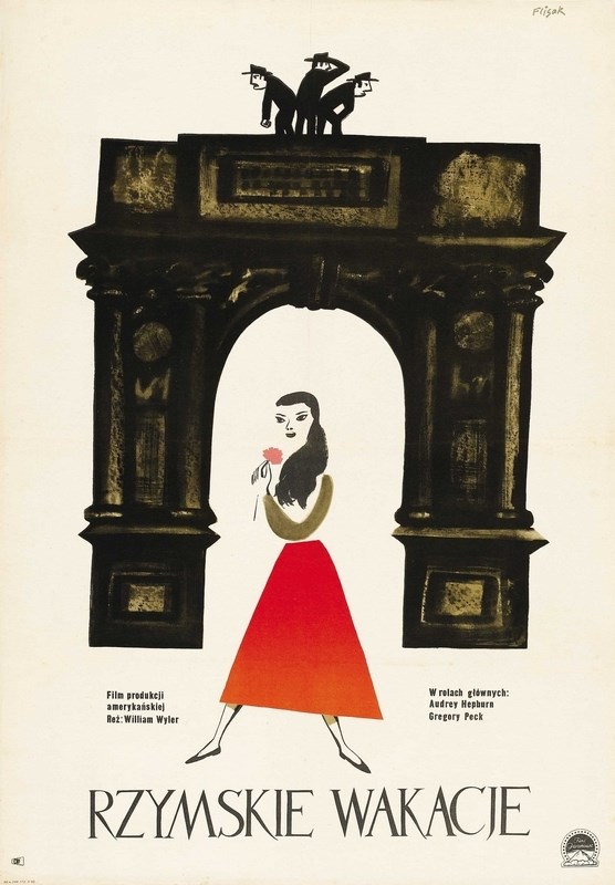 

Постер к фильму "Римские каникулы" (Roman Holiday) 50x70 см