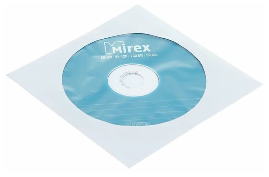 

Диск cd-rw MIREX Р00001962 1шт., Р00001962