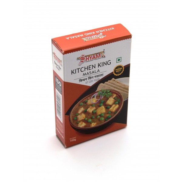

Индийские специи. Shyam. Kitchen King masala. Китчен Кинг (Король Кухни) Масала, 100 гр., 26.01.034