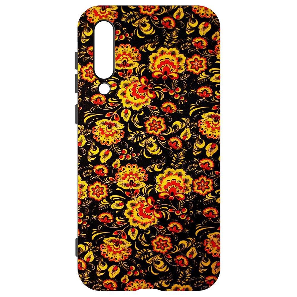 

Чехол-накладка Krutoff Soft Case Хохлома для Xiaomi Mi 9 SE