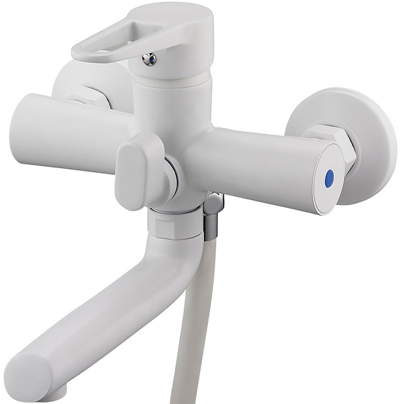 

Смеситель для ванны G-Lauf NUD3-A045YW Белый матовый