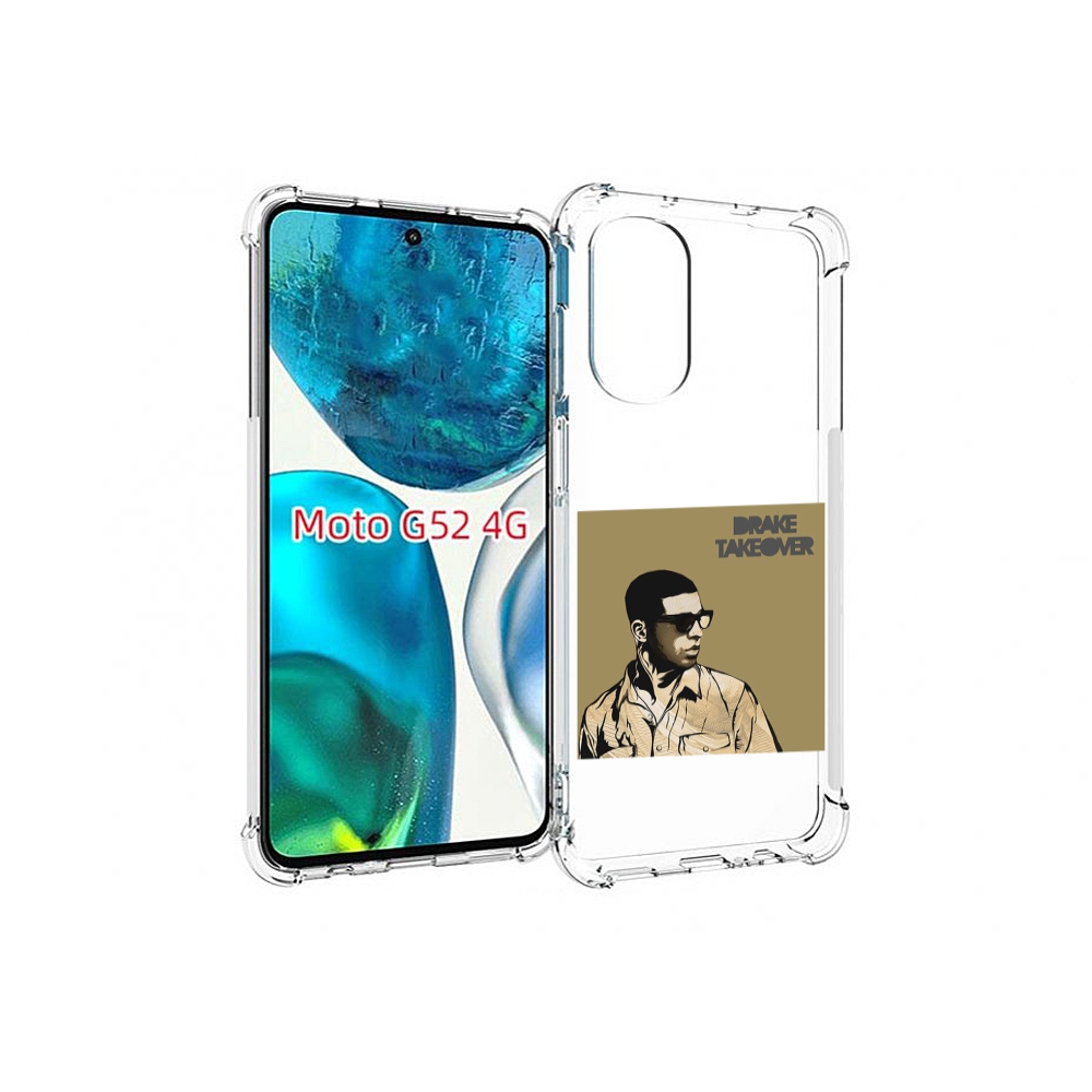 

Чехол MyPads Drake - Takeover для Motorola Moto G82 / Moto G52, Прозрачный, Tocco