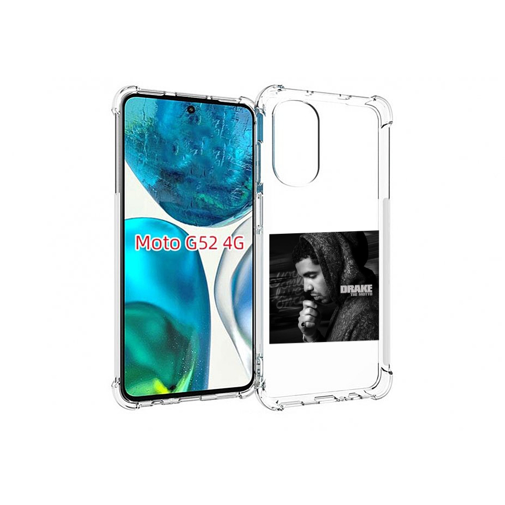 

Чехол MyPads Drake - The Motto для Motorola Moto G82 / Moto G52, Прозрачный, Tocco