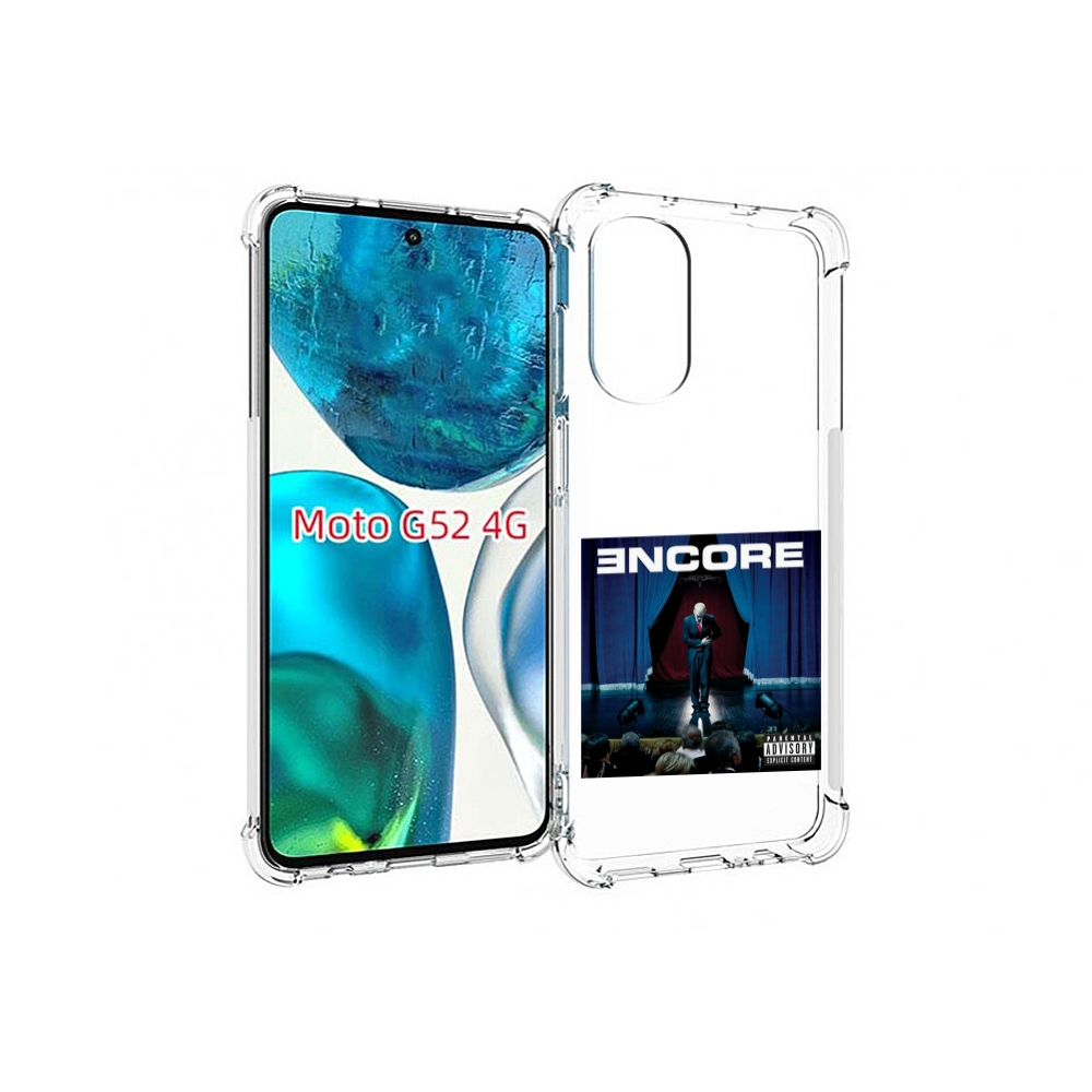 

Чехол MyPads ENCORE для Motorola Moto G82 / Moto G52, Прозрачный, Tocco