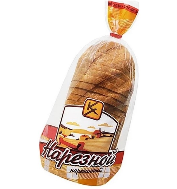 Хлеб белый Клинский ХК Нарезной 380 г